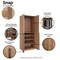 Manhattan Comfort Lee Module Wardrobe 2.0 & 3.0 Closet in Golden Brown, 2PK 2-WC0023-GB - alternate 8
